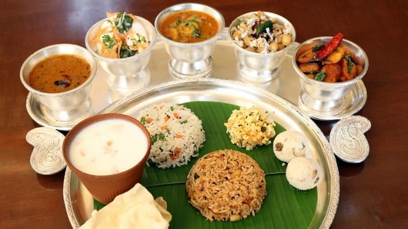 Thali - món ăn truyền thống tại Ấn Độ