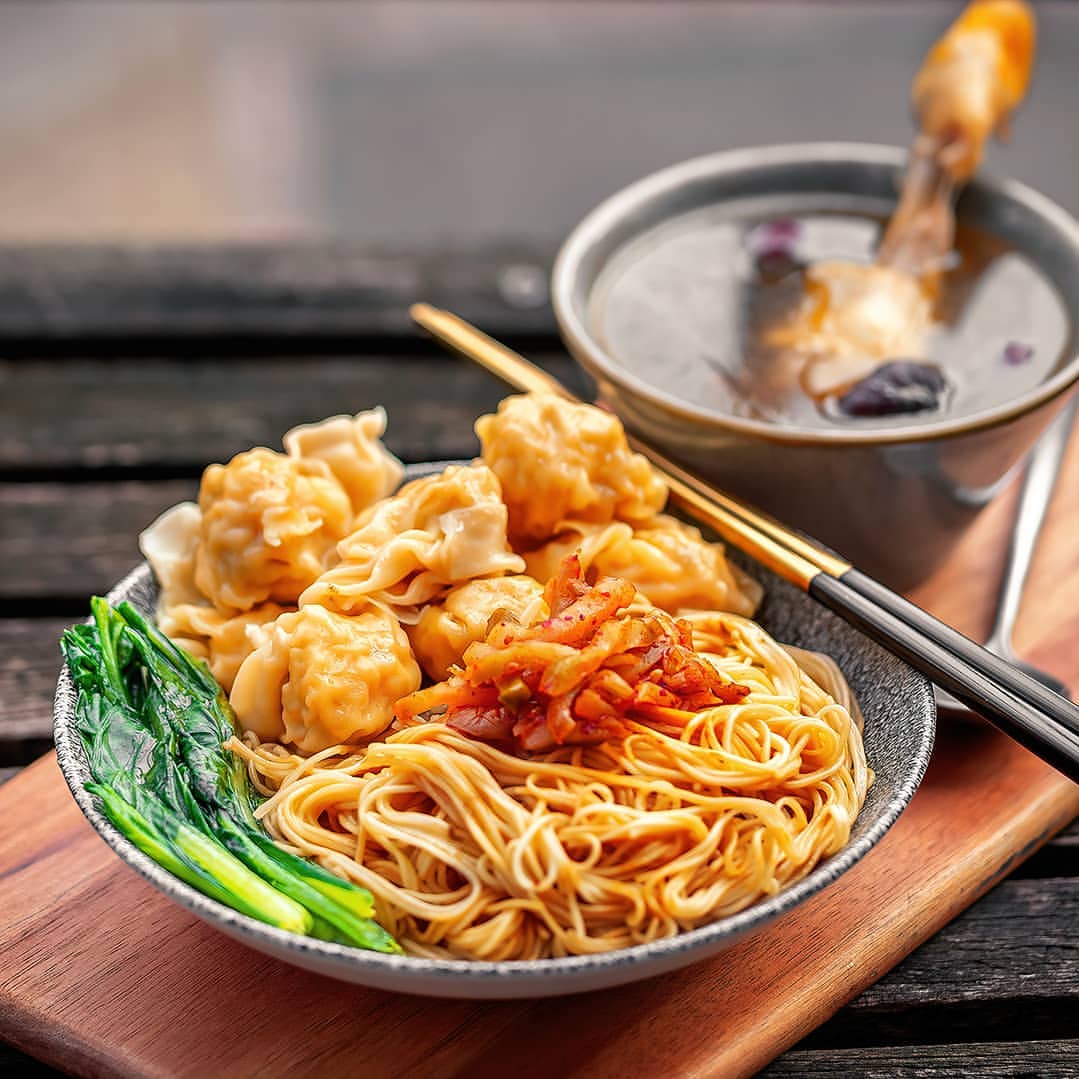 Mì hoành thánh nổi tiếng Quảng Châu, Trung Quốc