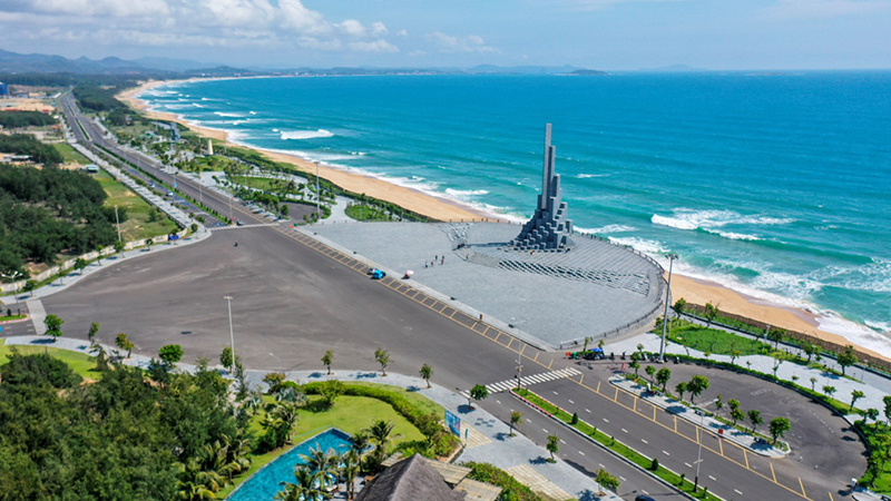 Cảnh sắc bãi biển Tuy Hòa Phú Yên