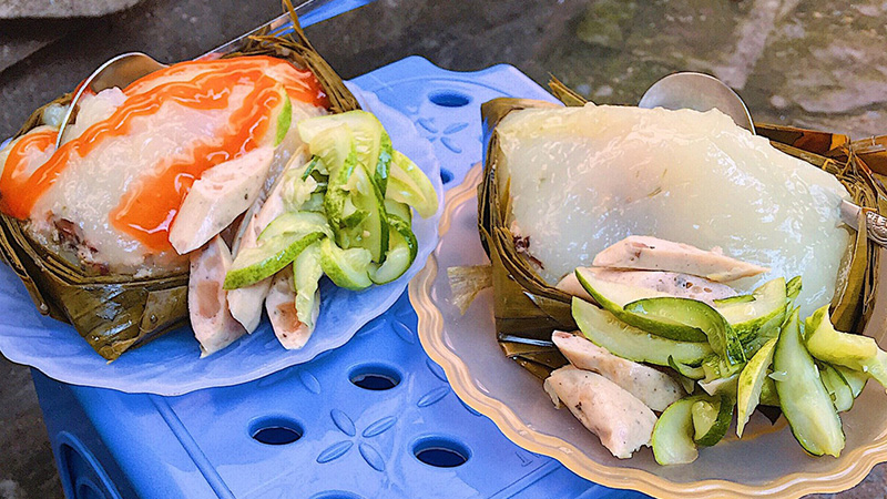 Bánh giò Hà Nội - món ăn vặt đậm đà, thơm ngon