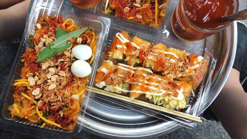 Bánh tráng trộn Hà Nội