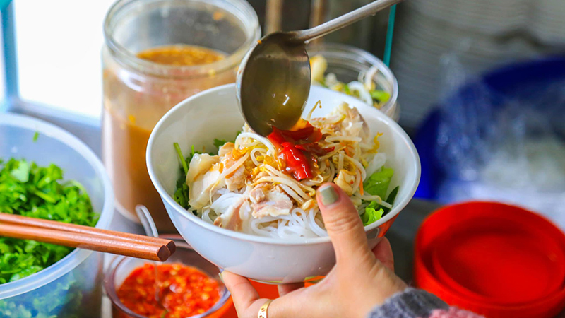 Bún mắm nêm Đà Lạt