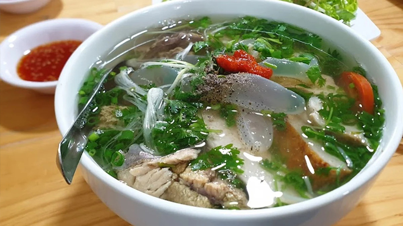 Đặt vé máy bay Hà Nội - Nha Trang thưởng thức bún sứa Nha Trang