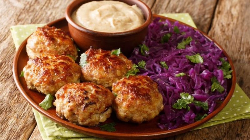 Chả thịt viên đặc sản Copenhagen