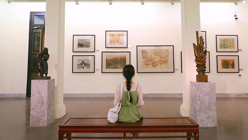 Check-in Bảo tàng Mỹ thuật Việt Nam