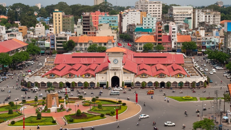 Chợ Bến Thành Sài Gòn