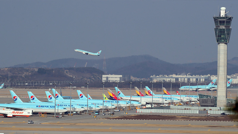 Các chuyến bay từ Seoul về Việt Nam cất cánh tại sân bay quốc tế Incheon