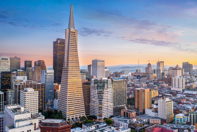 Transamerica Pyramid, Mỹ