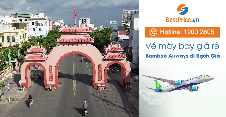 Đặt vé máy bay Bamboo Airways đi Rạch Giá