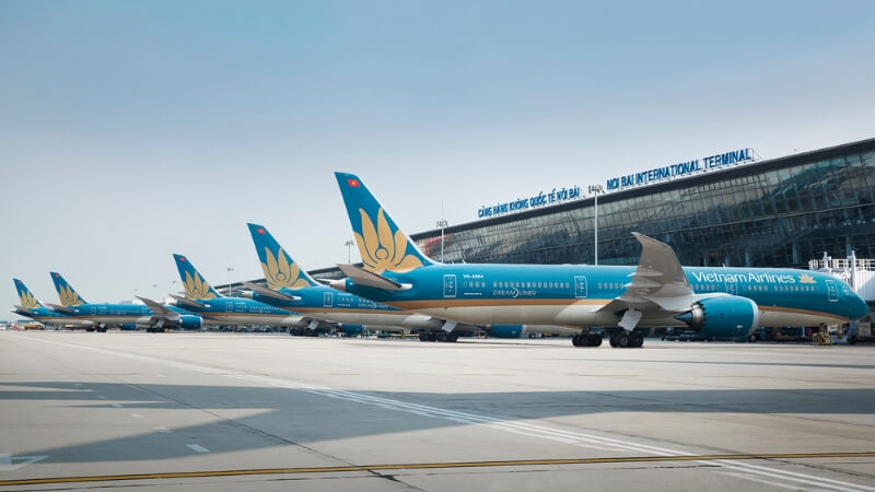 Đặt vé máy bay đi Hà Nội Vietnam Airlines