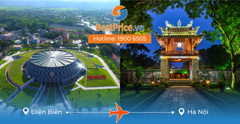 Vé máy bay giá rẻ từ Điện Biên – Hà Nội