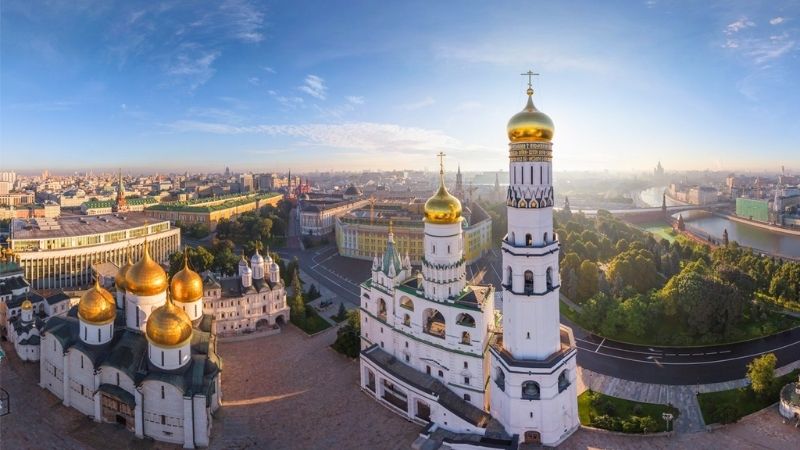 du lịch nga tham quan điện Kremlin