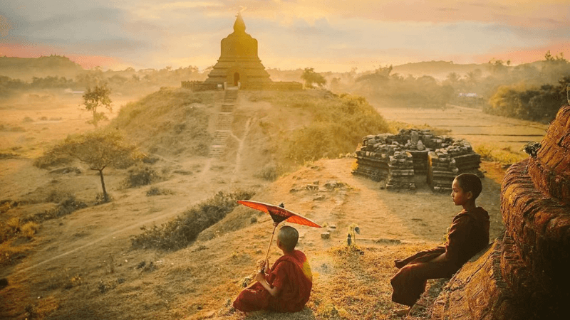 Thời điểm lý tưởng để du lịch Myanmar là từ tháng 10 đến tháng 2 năm sau