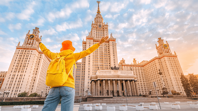 Thời điểm lý tưởng du lịch nước Nga thường từ tháng 5 đến tháng 10