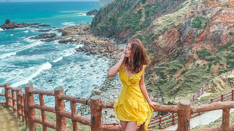 Đặt vé máy bay Hà Nội Quy Nhơn check in tại Eo Gió