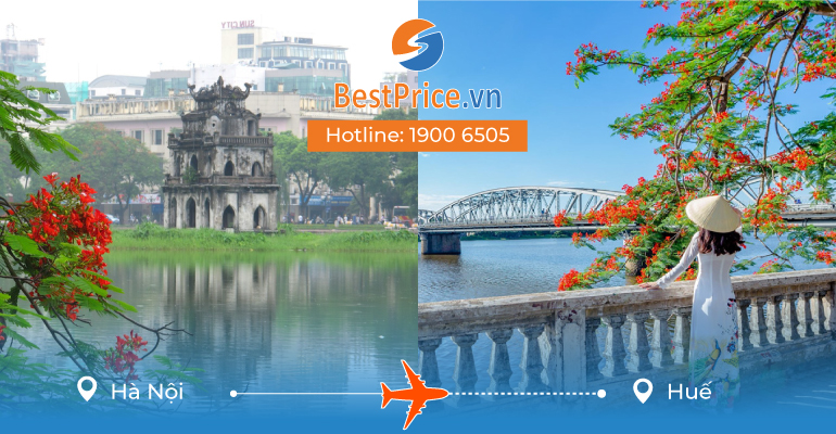 Vé máy bay giá rẻ Hà Nội - Huế