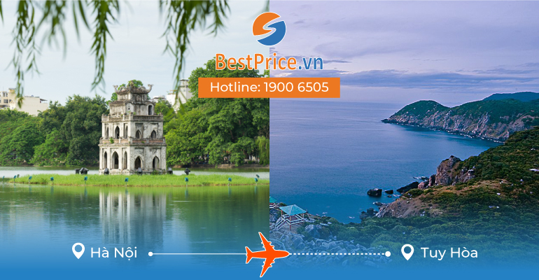 Vé máy bay giá rẻ từ Hà Nội đi Tuy Hòa