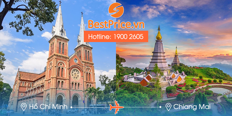 Đặt vé máy bay Sài Gòn đi Chiang Mai tại BestPrice