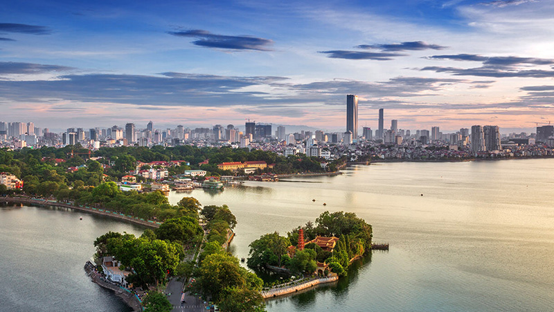 Quang cảnh hồ Tây Hà Nội
