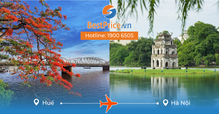Vé máy bay giá rẻ từ Huế - Hà Nội