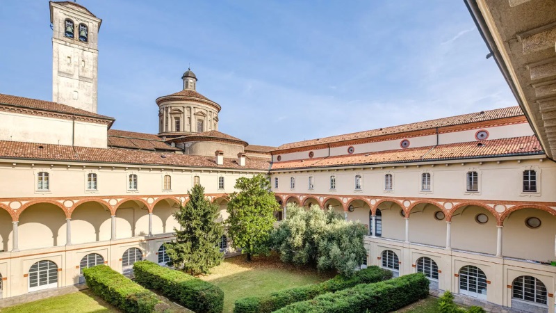 Khuôn viên Bảo tàng khoa học và công nghệ Leonardo da Vinci