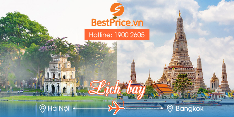Lich bay Ha Noi Bangkok