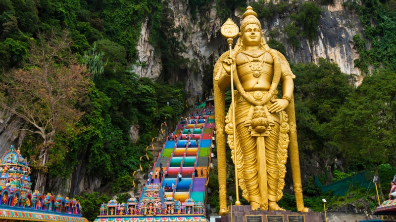 Kiến trúc độc đáo chùa Malaysia