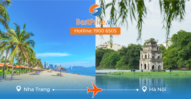 Vé máy bay giá rẻ từ Nha Trang đến Hà Nội