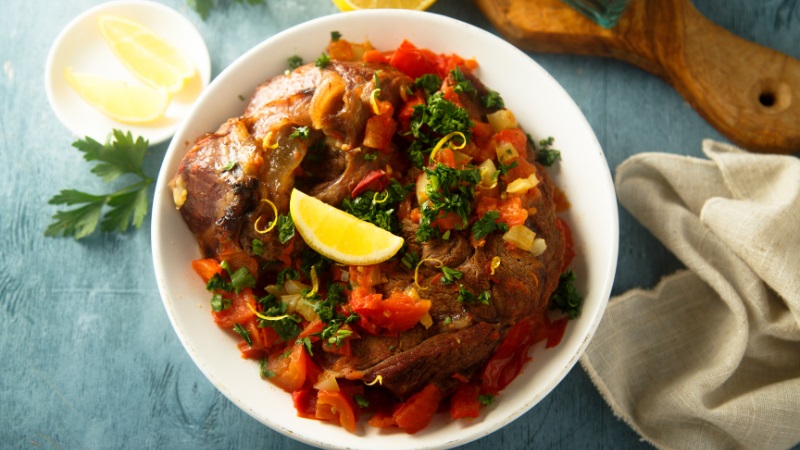 Ossobuco - món ăn ngon ẩm thực Milan