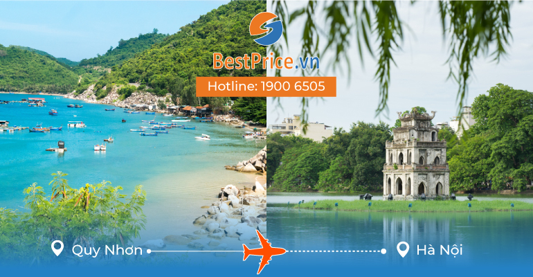 Vé máy bay giá rẻ từ Quy Nhơn đến Hà Nội