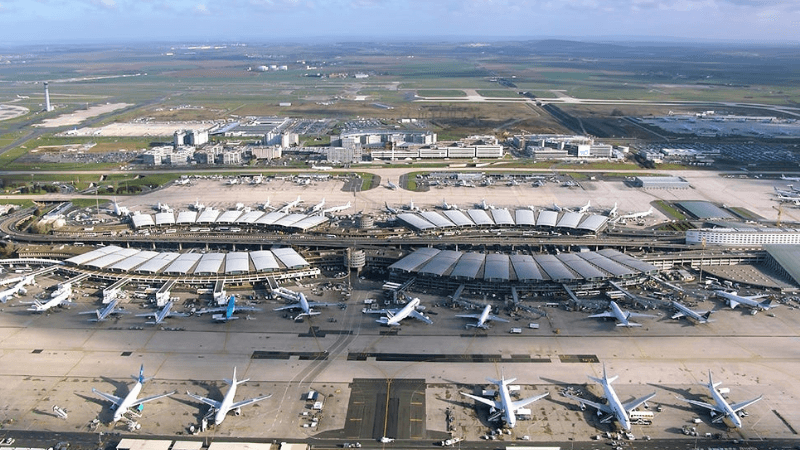 Các chuyến bay từ Paris về Việt Nam sẽ cất cánh ở sân bay Sân bay quốc tế Charles-de-Gaulle
