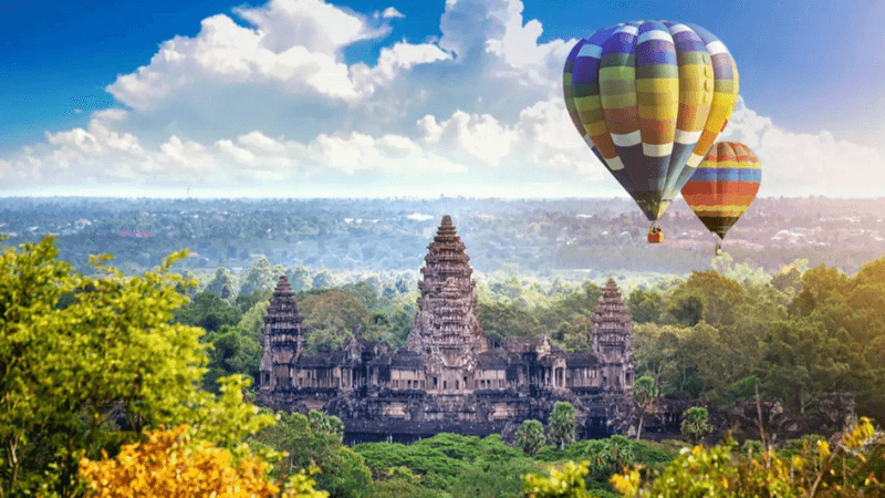 Thời điểm đẹp nhất để du lịch Siem Reap là từ tháng 11 đến tháng 2
