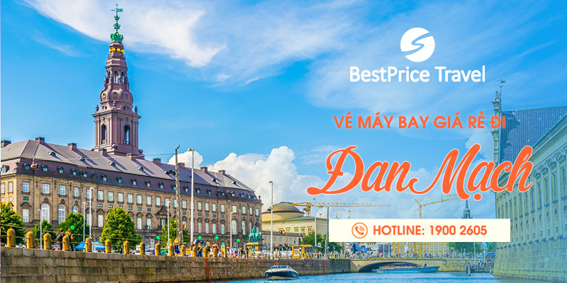 Đặt vé máy bay đi Đan Mạch tại BestPrice