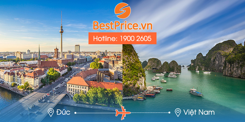 Đặt vé máy bay Đức về Việt Nam giá rẻ