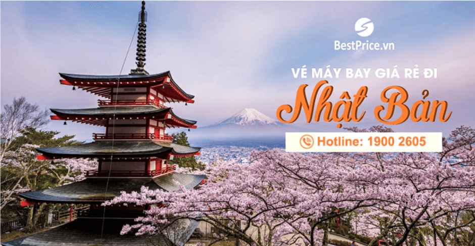 Đặt vé máy bay giá rẻ đi Nhật Bản tại BestPrice