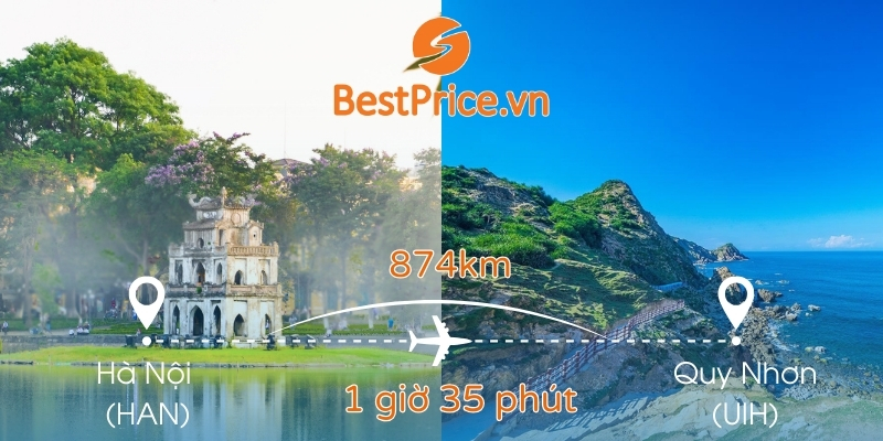 Vé máy bay Hà Nội đi Quy Nhơn