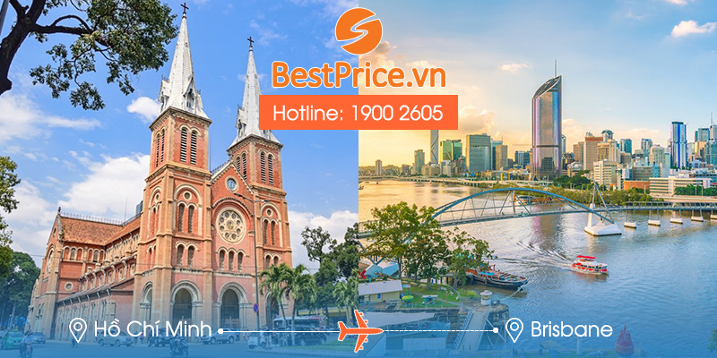 Đặt vé máy bay Sài Gòn đi Brisbane tại BestPrice