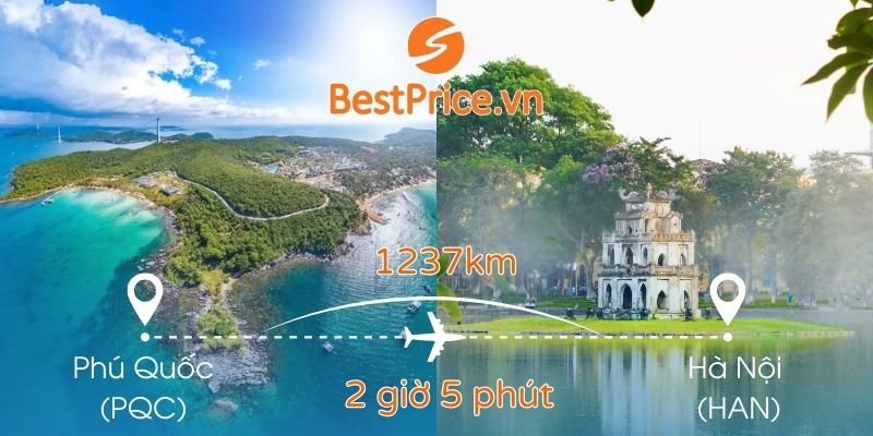 Đặt vé máy bay Phú Quốc đi Hà Nội