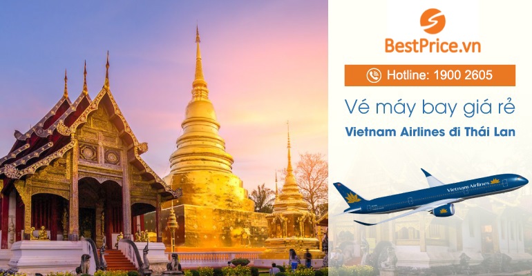 Vé máy bay Thái Lan hãng Vietnam Airlines