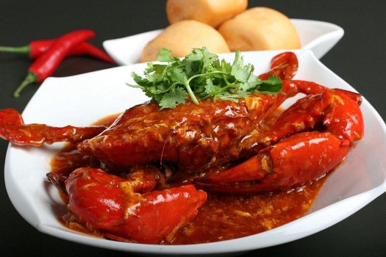 Cua sốt ớt Singapore