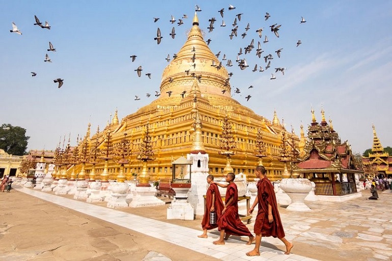 Chùa Shwedagon Yangon Myanmar