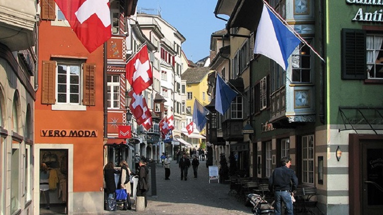 Khu phố cổ ở Zurich