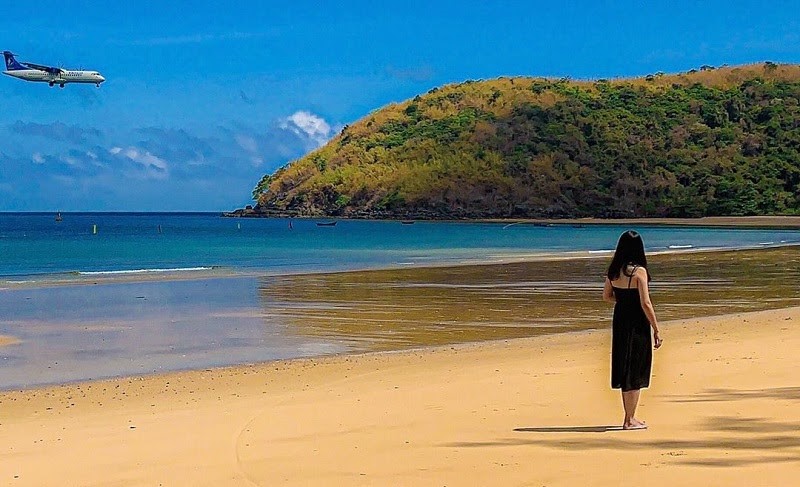 Đặt vé máy bay du lịch Côn Đảo tại bãi biển Đầm Trầu