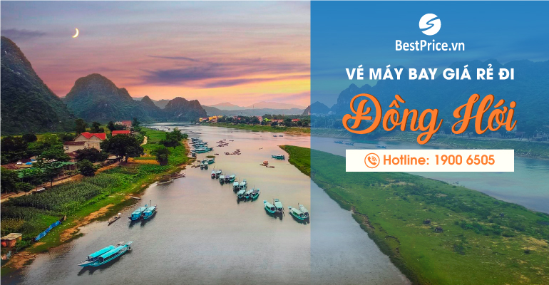Vé máy bay đi Đồng Hới, Quảng Bình