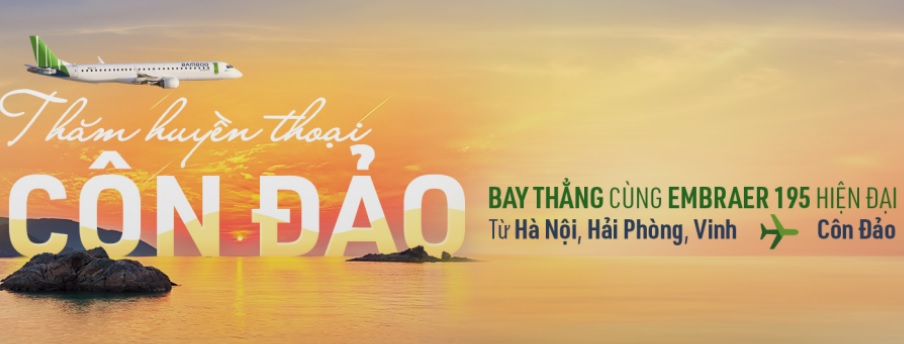 Vé máy bay đi Côn Đảo Bamboo Airways