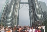 Chụp hình tại tháp đôi Petronas