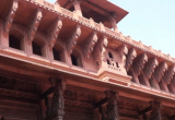 1 góc pháo đài Agra