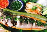 Món cá lóc hấp bầu ở Nam Bộ