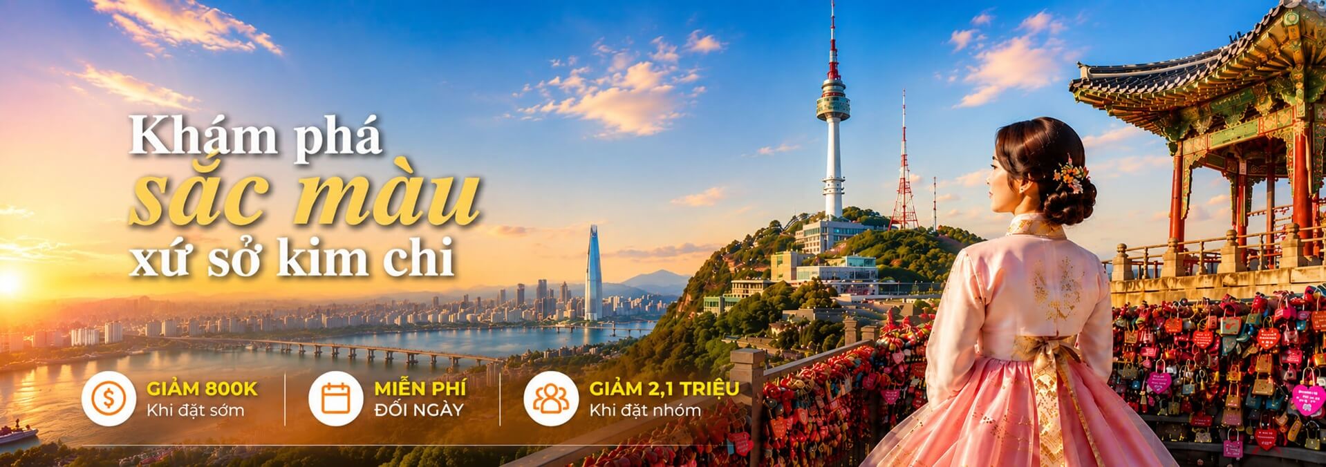 Tour Hàn Quốc Giá Tốt 2026