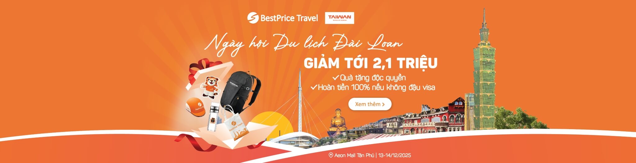 Ngày hội Du lịch Đài Loan 2025